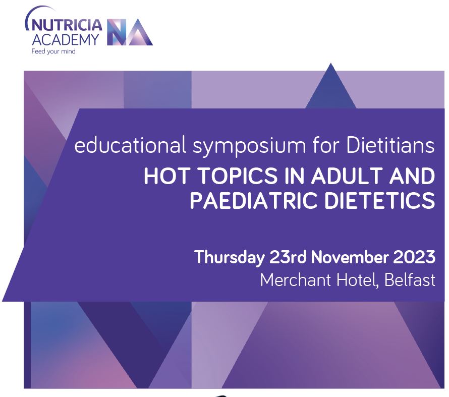 Hot topics in adult and paediatric dietetics evening symposium poster